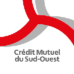 Logo du crédit mutuel du sud ouest